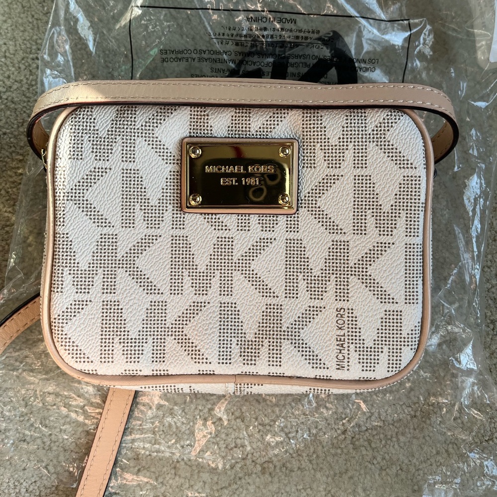 Michael Kors Logo Crossbody Bag